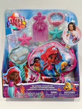 Disney Junior Ariel Sea-Sational Accessory Set 6 Pieces